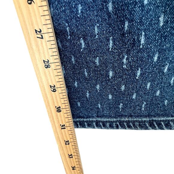 Social Tourist Ultra High Rise Straight Jeans Womens 4 27 Blue Dark Wash NWT - Picture 7 of 9